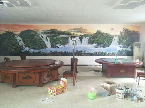 武定墙绘-写实风景