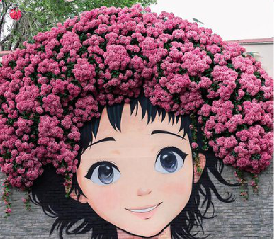 武定墙体彩绘-网红墙打卡