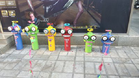 武定商业区彩绘