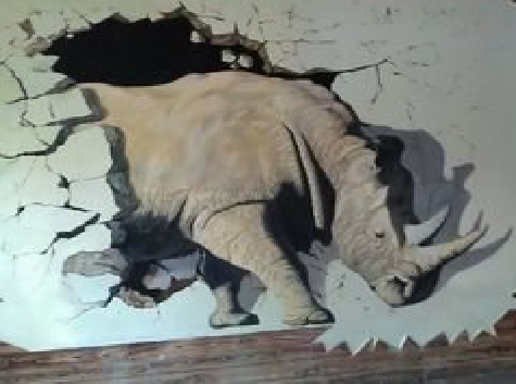 武定在墙绘中,如何绘制3D效果?